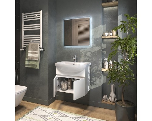 Тумба под раковину Vigo Wing 60 tp.WIN.BAL.60.2D подвесная цвет Белый