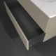 Тумба под раковину Villeroy&Boch Antao 100 L05100HK подвесная с подсветкой цвет Stone Grey Matt Lacquer
