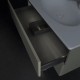 Тумба под раковину Villeroy&Boch Antao 100 L05100HK подвесная с подсветкой цвет Stone Grey Matt Lacquer