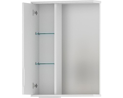 Зеркало со шкафом Volna Adel 50 L zsADEL50.L-01 с подсветкой Белое