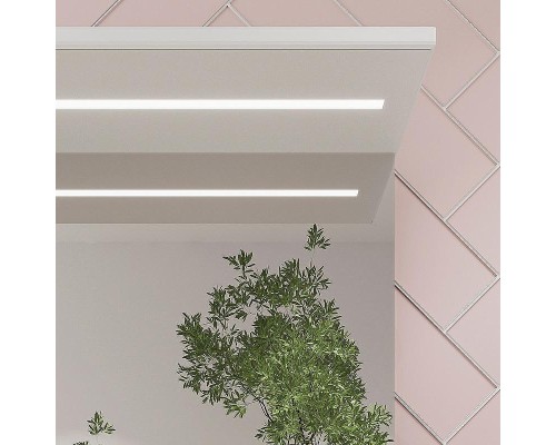 Зеркало со шкафом Volna Adel 50 L zsADEL50.L-01 с подсветкой Белое