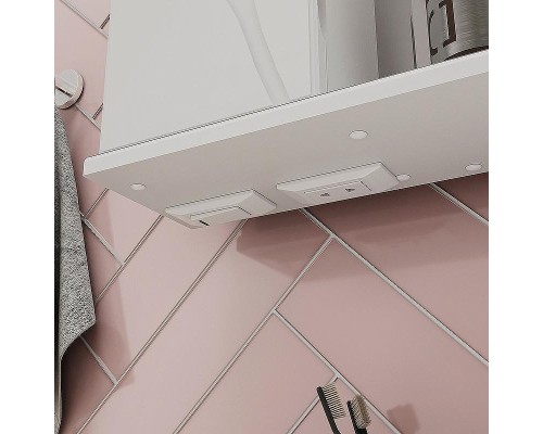 Зеркало со шкафом Volna Adel 50 L zsADEL50.L-01 с подсветкой Белое