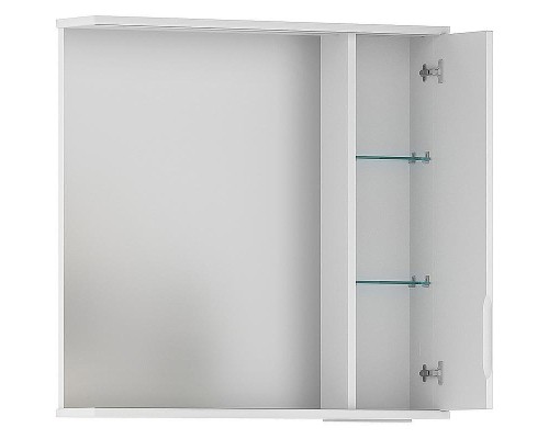 Зеркало со шкафом Volna Adel 70 R zsADEL70.R-01 с подсветкой Белое