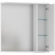 Зеркало со шкафом Volna Adel 70 R zsADEL70.R-01 с подсветкой Белое