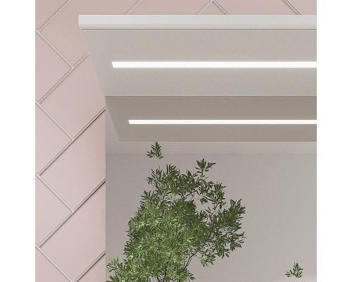 Зеркало со шкафом Volna Adel 70 R zsADEL70.R-01 с подсветкой Белое