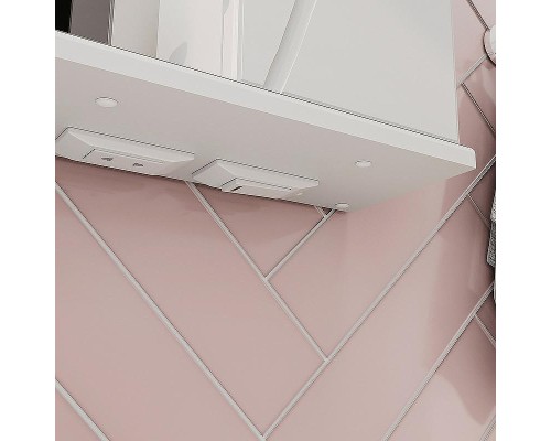 Зеркало со шкафом Volna Adel 70 R zsADEL70.R-01 с подсветкой Белое