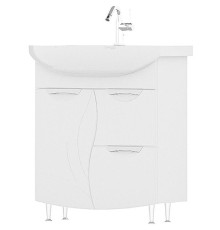 Тумба под раковину Volna Adel 70.1D.2Y tnADEL70.1D.2Y-01 Белая