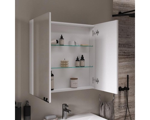 Зеркальный шкаф Volna Geometry 70 szGEOMETRY70 цвет Белый