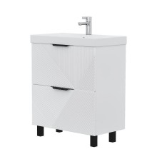 Тумба под раковину Volna Geometry 70 tnGEOMETRY70.2Y-01 цвет Белый