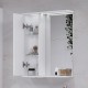 Зеркало со шкафом Volna Joli 50 L zsJOLI50.L-01 с подсветкой Белое