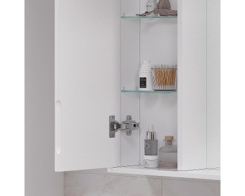 Зеркало со шкафом Volna Joli 50 L zsJOLI50.L-01 с подсветкой Белое