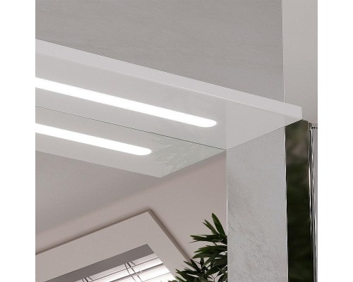 Зеркало со шкафом Volna Joli 50 L zsJOLI50.L-01 с подсветкой Белое