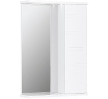Зеркало со шкафом Volna Joli 50 R zsJOLI50.R-01 с подсветкой Белое