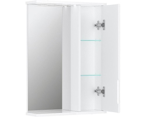 Зеркало со шкафом Volna Joli 50 R zsJOLI50.R-01 с подсветкой Белое