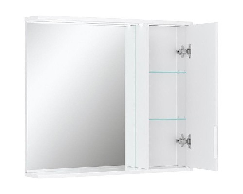Зеркало со шкафом Volna Joli 80 R zsJOLI80.R-01 с подсветкой Белое