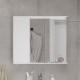 Зеркало со шкафом Volna Lake 80 L zsLAKE80.L-01 с подсветкой Белое