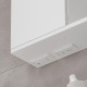 Зеркало со шкафом Volna Lake 80 L zsLAKE80.L-01 с подсветкой Белое