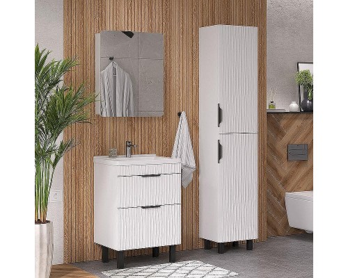 Шкаф пенал Volna Lotty 40 pnLOTTY40-04 Белый