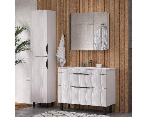 Шкаф пенал Volna Lotty 40 pnLOTTY40-04 Белый