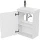 Тумба под раковину Volna Mini 40 tpMINI40-01 подвесная Белая
