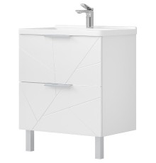 Тумба под раковину Volna Twing 80.2Y tnTWG80.2Y-01 Белая