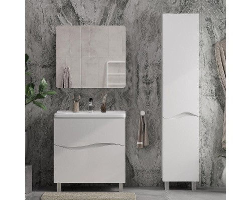 Зеркальный шкаф Volna 80 szVLN80-06 Белый