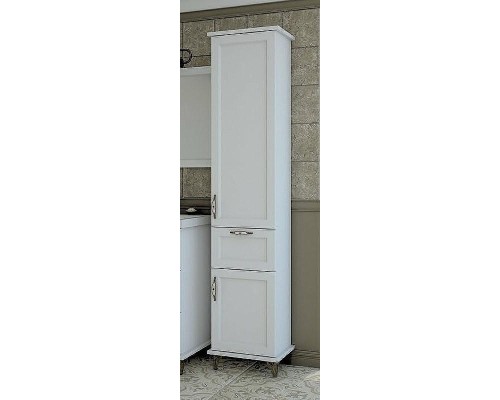 Шкаф пенал Эстет Bali Classic 42 R ФР-00002158 Белый