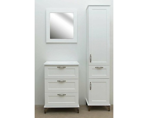 Шкаф пенал Эстет Bali Classic 42 R ФР-00002158 Белый