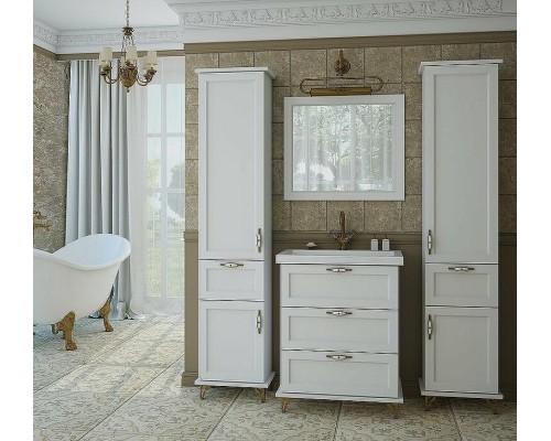 Зеркало Эстет Bali Classic 75 ФР-00002234 Белое