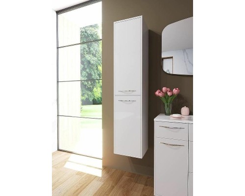 Шкаф пенал Эстет Barcelona 35 L ФР-00003586 подвесной Белый