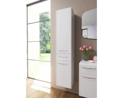 Шкаф пенал Эстет Barcelona 35 L ФР-00003588 подвесной Белый