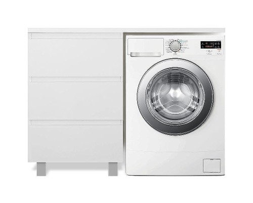 Тумба с раковиной Эстет Dallas Luxe 100 L ФР-00002317 Белая