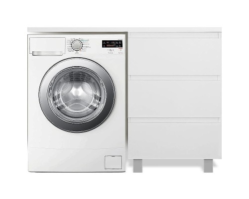 Тумба с раковиной Эстет Dallas Luxe 120 R ФР-00001923 Белая