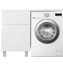 Тумба с раковиной Эстет Dallas Luxe 130 L ФР-00002267 Белая