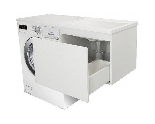 Тумба с раковиной Эстет Dallas Luxe 105 R ФР-00009674 подвесная Белая