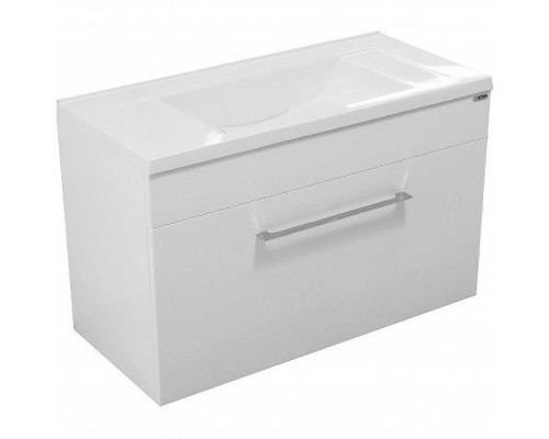 Тумба с раковиной Эстет Elin 80 ФР-00003349 подвесная Белая
