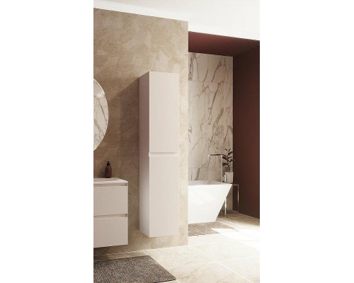 Шкаф пенал Эстет Malta 35 R ФР-00007062 подвесной Белый