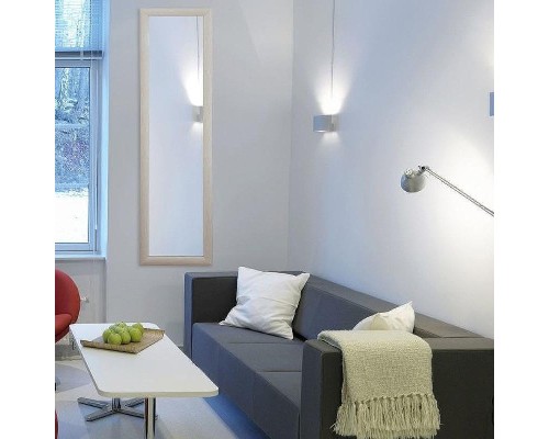 Зеркало Континент 450х1600 Б004 гримерное Дуб