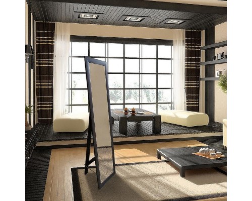 Зеркало Континент 450х1600 Б072 гримерное Венге