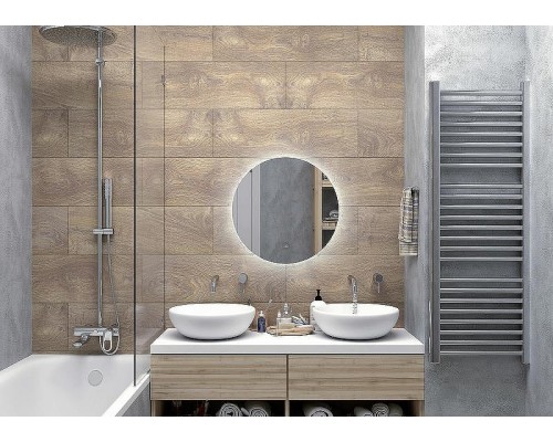 Зеркало Континент Ajour D 645 ЗЛП2292 с подсветкой с сенсорным выключателем с подогревом