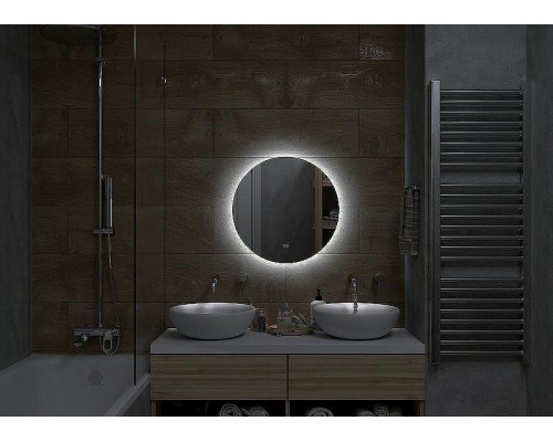 Зеркало Континент Ajour D 645 ЗЛП2292 с подсветкой с сенсорным выключателем с подогревом