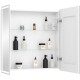 Зеркальный шкаф Континент Allure LED 80 МВК045 с подсветкой Белый