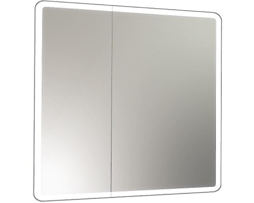 Зеркальный шкаф Континент Emotion LED 80 МВК030 с подсветкой Белый
