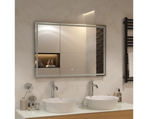 Зеркало Континент Fancy 1000x700 ЗЛП879 с подсветкой с сенсорным выключателем