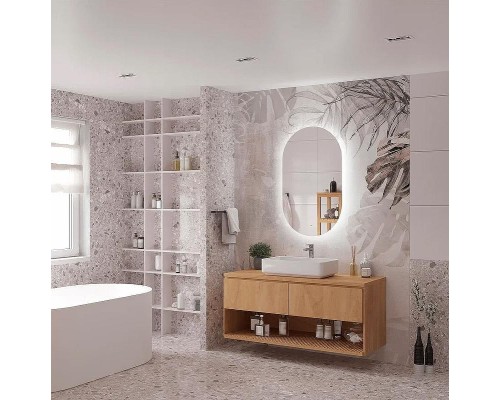 Зеркало Континент Fleur 700x1200 ЗЛП628 с подсветкой с бесконтактным выключателем