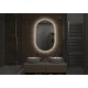 Зеркало Континент Fleur 700x1200 ЗЛП628 с подсветкой с бесконтактным выключателем