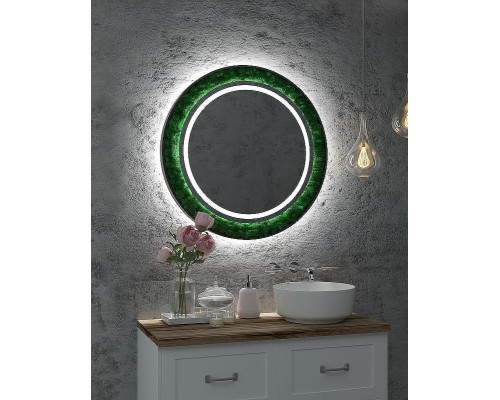 Зеркало Континент Forest 800 ЗЛП302 с подсветкой с бесконтактным выключателем