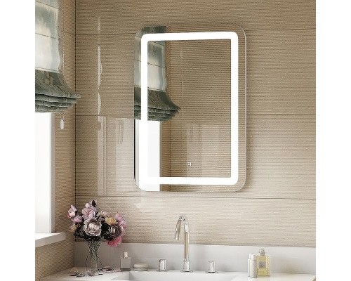 Зеркало Континент Lucia 700x800 ЗЛП285 с подсветкой с сенсорным выключателем