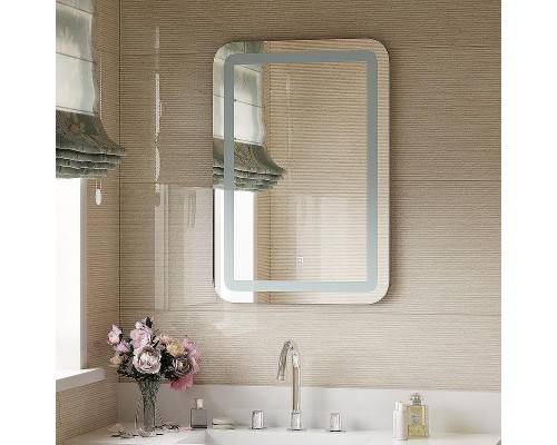 Зеркало Континент Lucia 700x800 ЗЛП285 с подсветкой с сенсорным выключателем