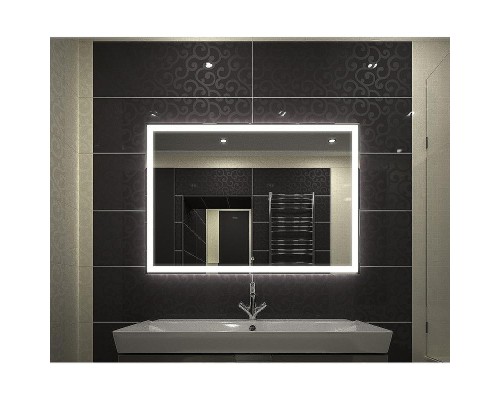 Зеркало Континент Mercury 800х600 ЗЛП571 с подсветкой с сенсорным выключателем